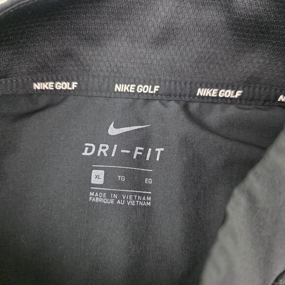 Nike Golf Dri-Fit Pullover Mens XL Black Arnold Palmer Invitational Quarter Zip - Picture 3 of 11